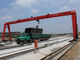 Demiryolu yard için OEM ekonomik Tek Kirişli Portal Vinç / shipbulding 15t - 25m - 15m